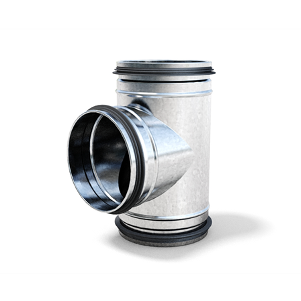 Bilde av T-rr m/pakning 125-125mm